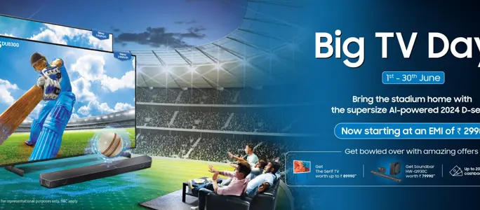 Zašto su Big TV Days idealno vrijeme za novi Samsung televizor