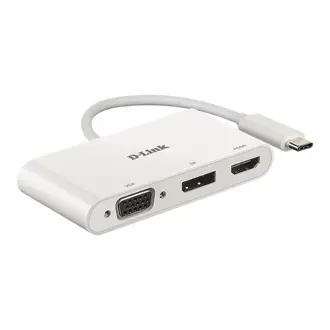 Docking D-Link 3-in-1 DUB-V310, USB-C