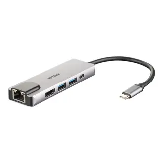 Docking D-Link 5-in-1 DUB-M520, USB-C
