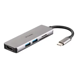 Docking D-Link 5-in-1 DUB-M530, USB-C