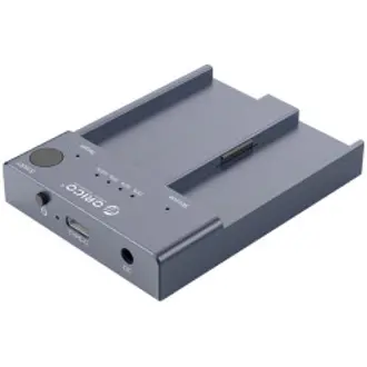 Docking stanica Orico M2P2-C3-C-EU-GY-BP, M.2 NVME SSD, funkcija kloniranja, USB 3.1