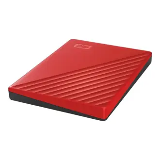 Eksterni disk WD My Passport, 2TB, USB 3.2, crveni