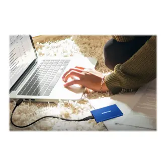 Eksterni SSD Samsung T7, 1TB, USB 3.2, Indigo Blue