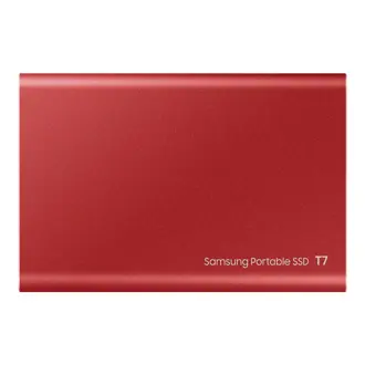 Eksterni SSD Samsung T7, 500GB, USB 3.2, Metallic Red