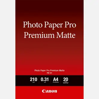 Foto papir Canon Photo Paper Premium Matte PM101, A4, 20 listova