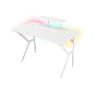 Gaming stol Genesis Holm 320 RGB, bijeli