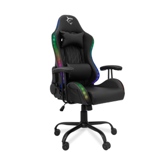 Gaming stolica White Shark Indianapolis, RGB, crna