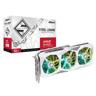 Grafička ASRock AMD Radeon RX7700XT Steel Legend OC, 12GB GDDR6