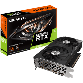 Grafička Gigabyte GeForce RTX3060 Windforce OC, 12GB GDDR6