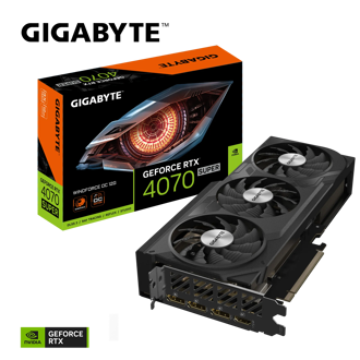 Grafička Gigabyte GeForce RTX4070 Super Windforce OC, 12GB GDDR6X