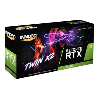 Grafička Inno3D GeForce RTX3060 Twin X2, 12GB GDDR6