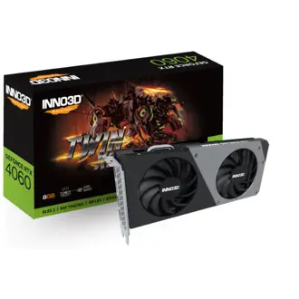 Grafička Inno3D GeForce RTX4060 Twin X2, 8GB GDDR6