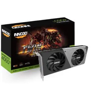 Grafička Inno3D GeForce RTX4060Ti Twin X2 OC White, 8GB GDDR6