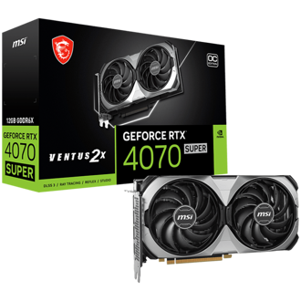 Grafička MSI GeForce RTX4070 Super Ventus 2X OC, 12GB GDDR6X