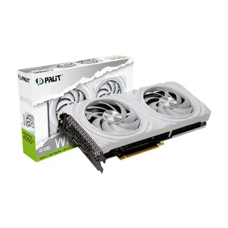 Grafička Palit GeForce RTX4060Ti White, 8GB GDDR6