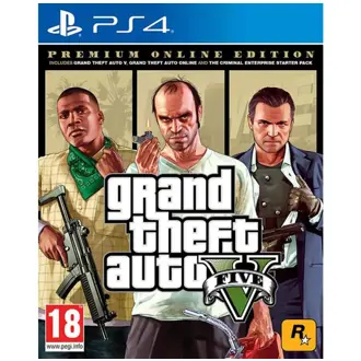 Grand Theft Auto V Premium Online Edition PS4