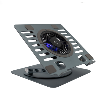 Hladnjak za prijenosno računalo White Shark GCP-16 Ice Monster, do 17.3", sivi