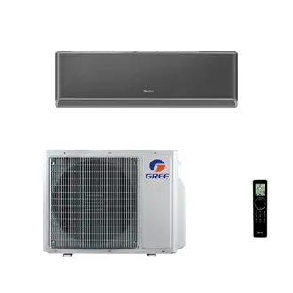 Klima GREE Airy GWH12AVCXD, 3.5kW hlađenje, 3.81kW grijanje, energetska klasa A+++, Wi-Fi, R-32, crni