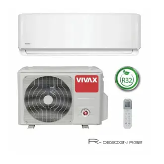Klima Vivax ACP-12CH35AENI, 3.52 kW hlađenje, 3.81 kW grijanje, R32, A++/A+ energetska klasa, Bijela
