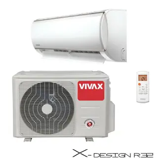 Klima Vivax ACP-12CH35AEXI+, 3.52kW hlađenje, 3.81kW grijanje, energetska klasa A++, R32, bijeli, 2 god