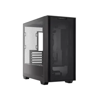 Kućište Asus A21, Small tower, kaljeno staklo, bez napajanja, Micro ATX, crno