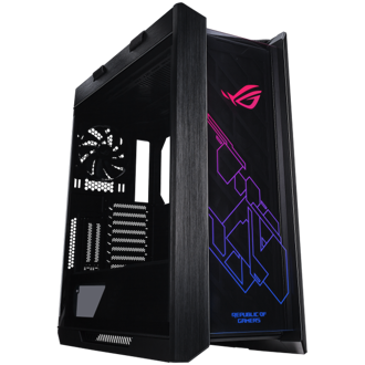 Kućište Asus ROG Strix Helios GX601, Mid tower, kaljeno staklo, bez napajanja, E-ATX, crno