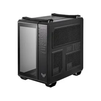 Kućište Asus TUF Gaming GT502, Mid tower, kaljeno staklo, bez napajanja, ATX, crno