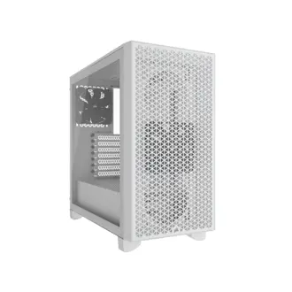 Kućište Corsair 3000D Airflow, Mid tower, kaljeno staklo, bez napajanja, bijelo