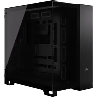 Kućište Corsair 6500X, Mid tower, kaljeno staklo, bez napajanja, ATX, crno
