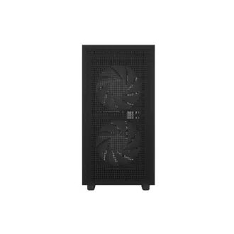 Kućište DeepCool CH360 Digital, Mini tower, kaljeno staklo, bez napajanja, Micro ATX, crno