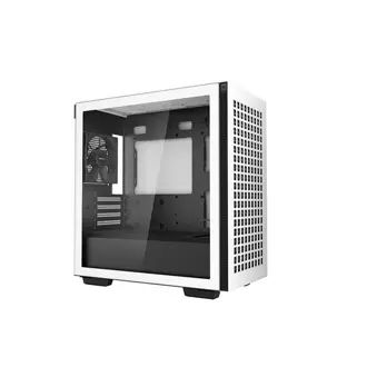 Kućište DeepCool CH370 WH, Mini tower, kaljeno staklo, bez napajanja, Micro ATX, bijelo