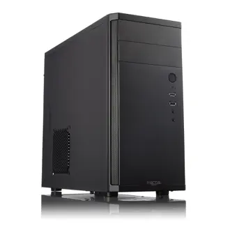Kućište Fractal Core 1100, Midi tower, bez napajanja, Micro ATX, crno