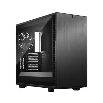 Kućište Fractal Define 7 Black TG Light, Mid tower, kaljeno staklo, bez napajanja, E-ATX, crno