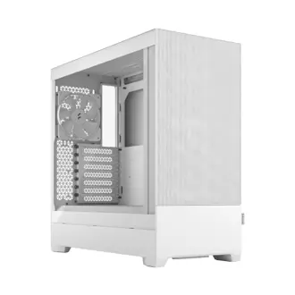 Kućište Fractal Pop Air White TG, Mid tower, kaljeno staklo, bez napajanja, ATX, bijelo