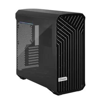 Kućište Fractal Torrent Black TG Light Tint, Full tower, kaljeno staklo, bez napajanja, E-ATX, crno