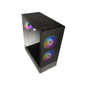 Kućište Lian Li Lancool 205 Mesh C, Midi Tower, kaljeno staklo, bez napajanja, ATX, crno