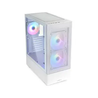 Kućište Lian Li Lancool 205 Mesh C, Midi Tower, kaljeno staklo, bez napajanja, ATX, bijelo