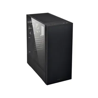 Kućište Lian Li Lancool 205, Midi Tower, kaljeno staklo, bez napajanja, ATX, crno