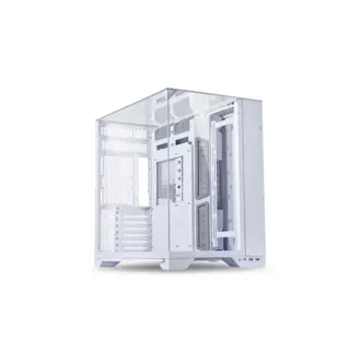 Kućište Lian Li O11 Vision, Midi Tower, kaljeno staklo, bez napajanja, ATX, bijelo