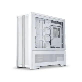 Kućište Lian Li V3000 Plus GGF Edition, Full tower, kaljeno staklo, bez napajanja, E-ATX, bijelo