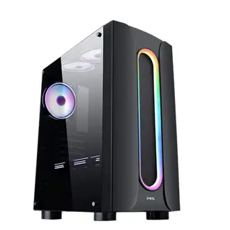 Kućište MS Armor V310, Midi tower, kaljeno staklo, bez napajanja, ATX, crno