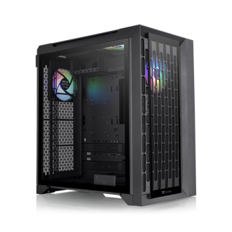 Kućište Thermaltake C700 TG ARGB, Mid tower, kaljeno staklo, bez napajanja, E-ATX, crno