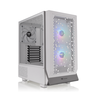 Kućište Thermaltake Ceres 300 TG ARGB Snow, Mid tower, kaljeno staklo, bez napajanja, E-ATX, bijelo