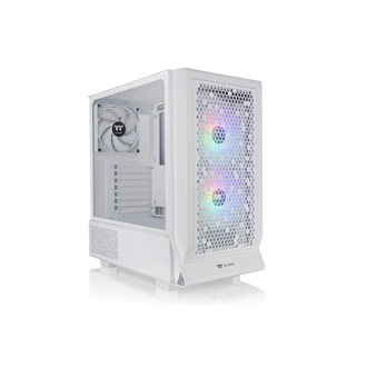 Kućište Thermaltake Ceres 330 ARGB, Mid tower, kaljeno staklo, bez napajanja, E-ATX, bijelo