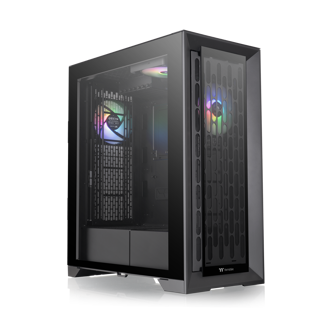 Kućište Thermaltake CTE T500 TG ARGB, Full tower, kaljeno staklo, bez napajanja, E-ATX, crno