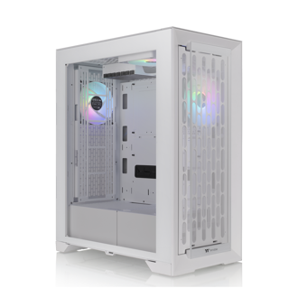 Kućište Thermaltake CTE T500 TG ARGB Snow, Full Tower, kaljeno staklo, bez napajanja, E-ATX, bijelo