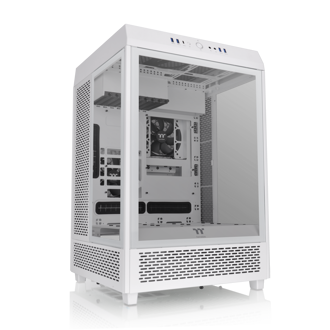 Kućište Thermaltake The Tower 500 Snow, Mid tower, kaljeno staklo, bez napajanja, E-ATX, bijelo