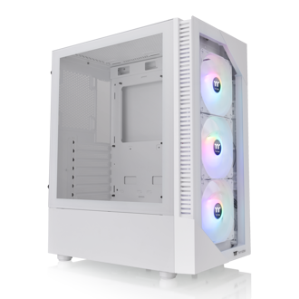 Kućište Thermaltake View 200 TG ARGB Snow, Mid tower, kaljeno staklo, bez napajanja, ATX, bijelo