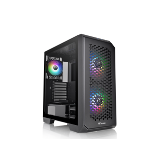 Kućište Thermaltake View 300 MX, Mid tower, kaljeno staklo, bez napajanja, E-ATX, crno