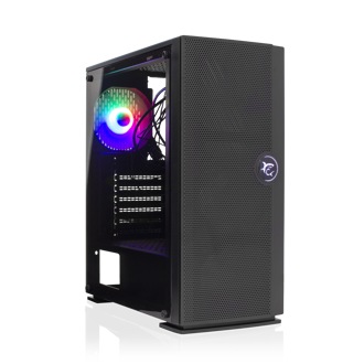 Kućište White Shark GCC-2103 Panzer, Midi tower, akril, bez napajanja, ATX, RGB, crno